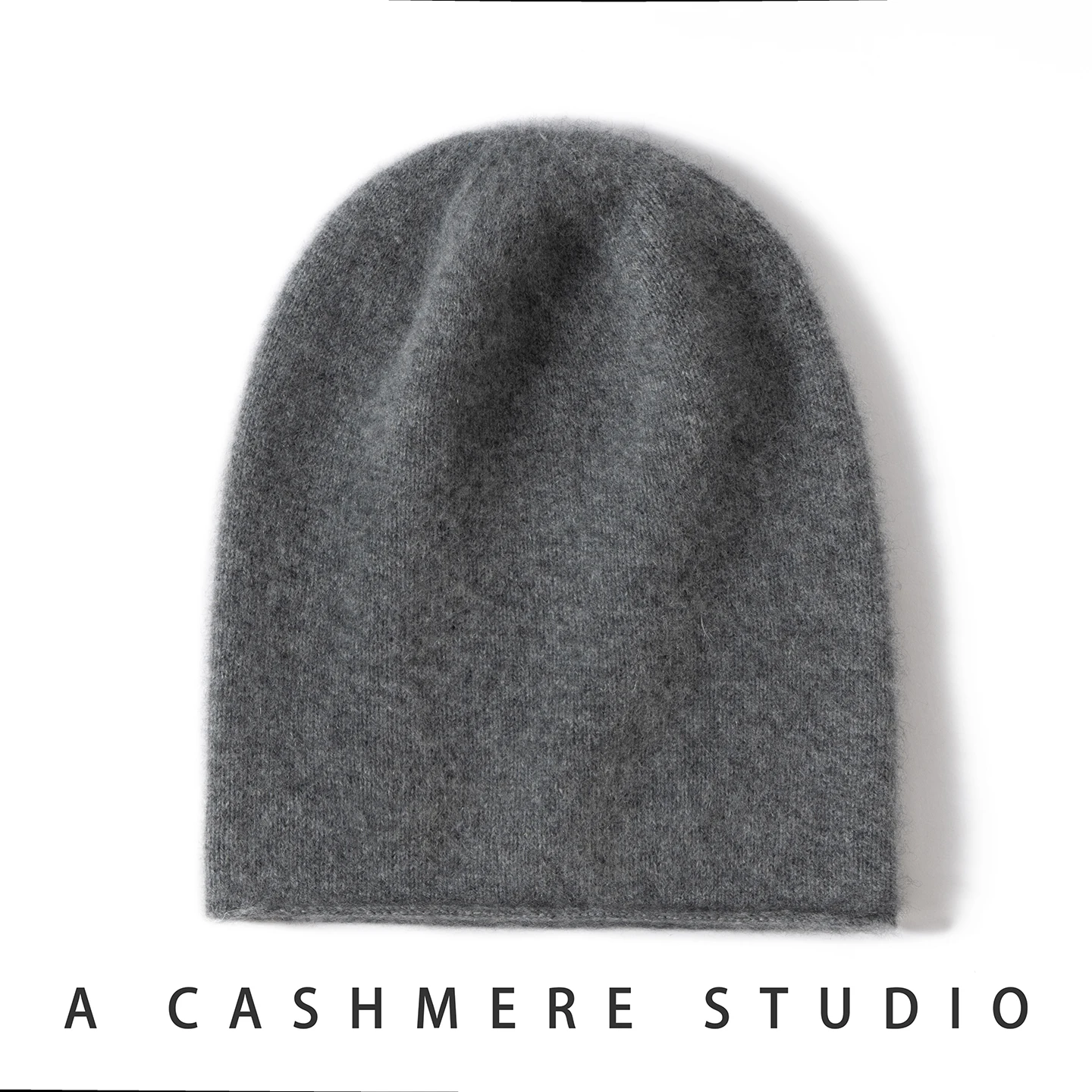 2025 Winter Unisex 100 Cashmere Hats Outdoor Casual Keep Warm Solid Color Cashmere Knitted Beanie Hat Women /Men Hedging Caps