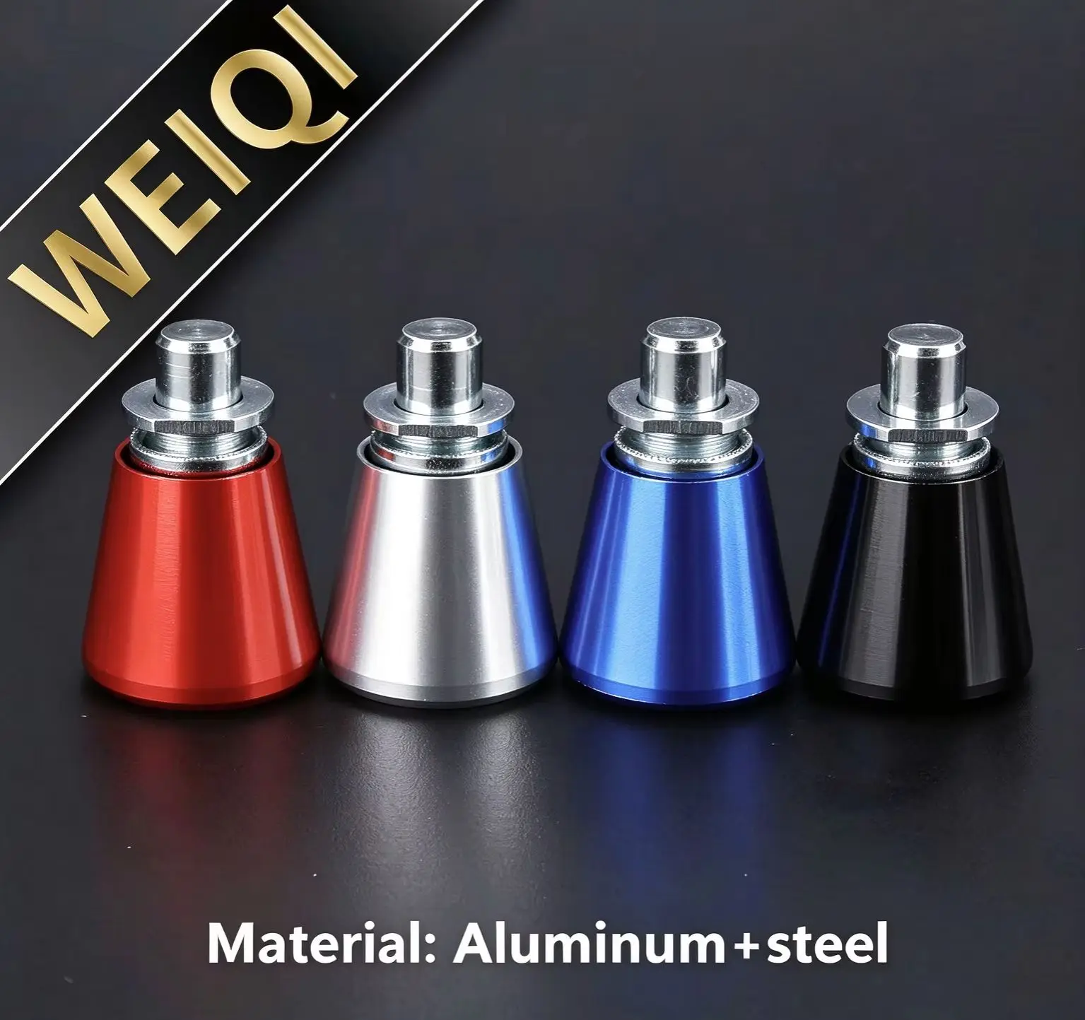 VCN521 Aluminum Spring Plunger with Internal Nut, Hold Open Locking Type Spring Loaded Detent Pin, Large Stock