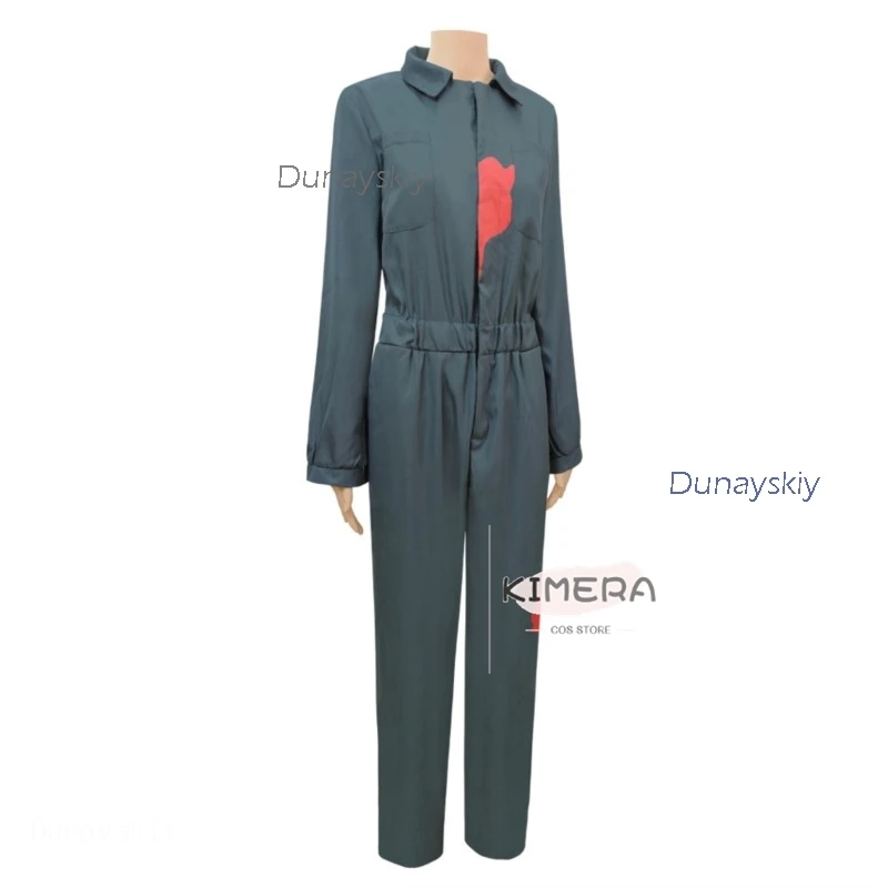 Halloween Michael Cosplay Myers Jumpsuit Genderswap Famale Cosplay Costume Carnival Outfit Roleplay Movie Scary Party Clothes