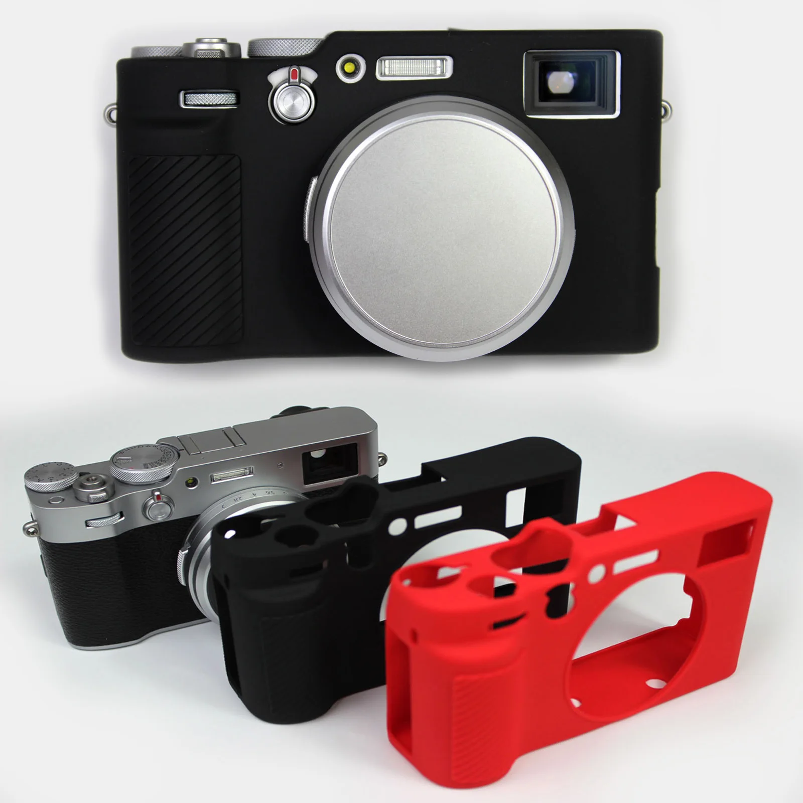 Camera Soft Silicone Skin Case Bag Cover for FUJIFILM FUJI Finepix X100V