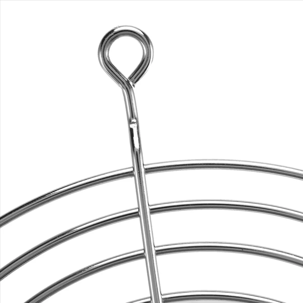 

[A64E] 8X Защитная решетка для вентилятора ПК, металлическая защита от пальцев, 120 мм, 12 см, серебристый цвет