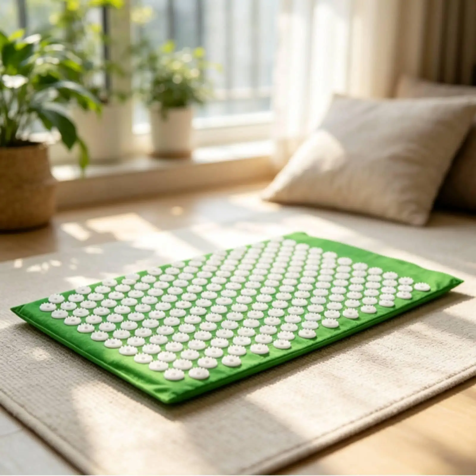 Acupressure Mat Bag Cylindrical for Home Storage, Stretching Discipline Studio