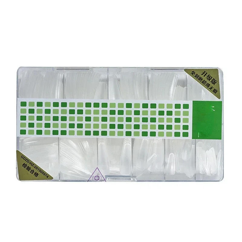 Scrub Nail Piece 500/boxed Art Patch No Trace Wear Without Engraving and Grinding Fake Ultra-thin Manicure