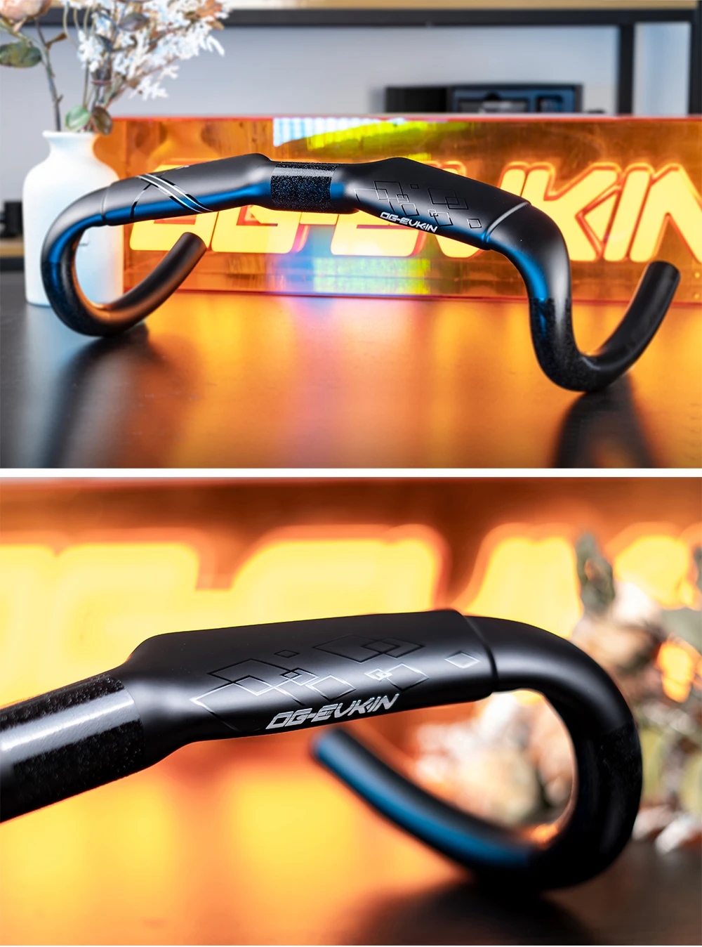 og evkin エアロ カーボンハンドル OG-Evkin HB-CATCH Aero Carbon Road Handlebar 31.8mm 360/380/400
