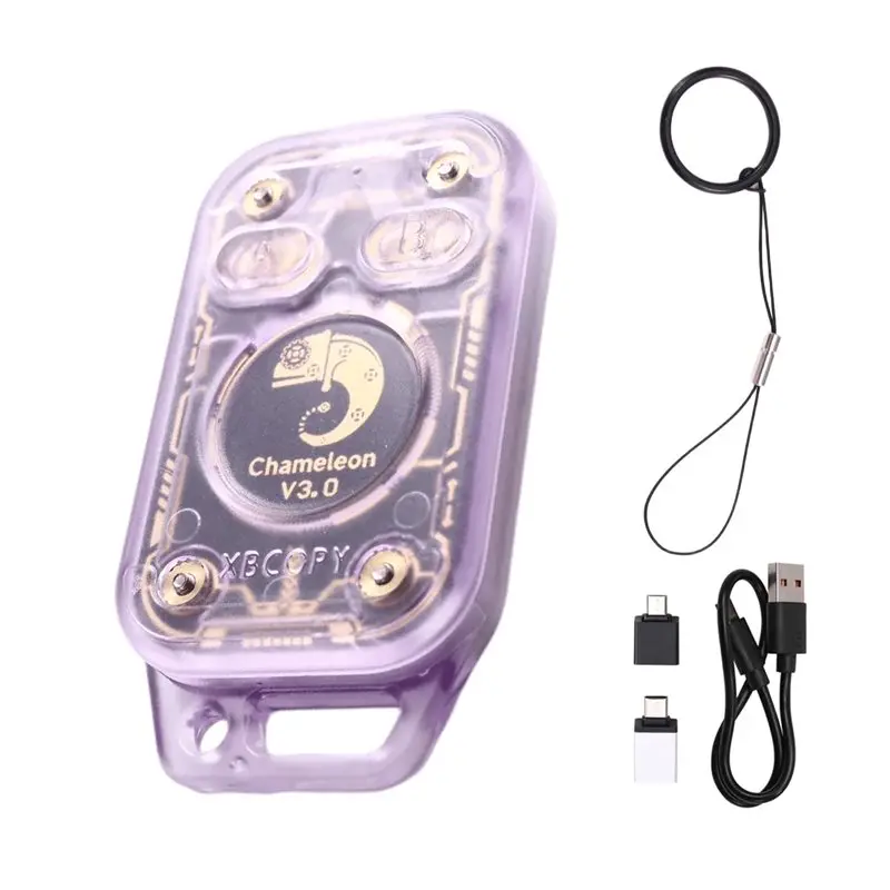 [LXYA68Z!] Smart Chip Reader Writer Chameleon V3.0 RFID Smart Card Emulator 125Khz 13.56Mhz ID IC Card Tag Copyer Copier