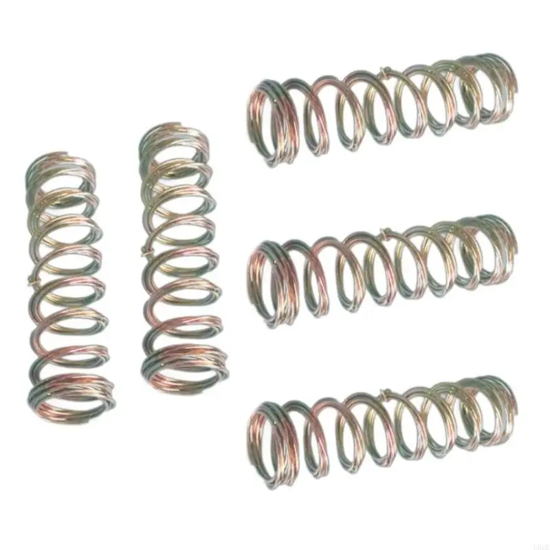 U0DE 5PCS เครื่องซักผ้าวาล์วระบายน้ำวาล์วปลั๊กสปริงอุปกรณ์เสริมการปิดผนึกน้ำ