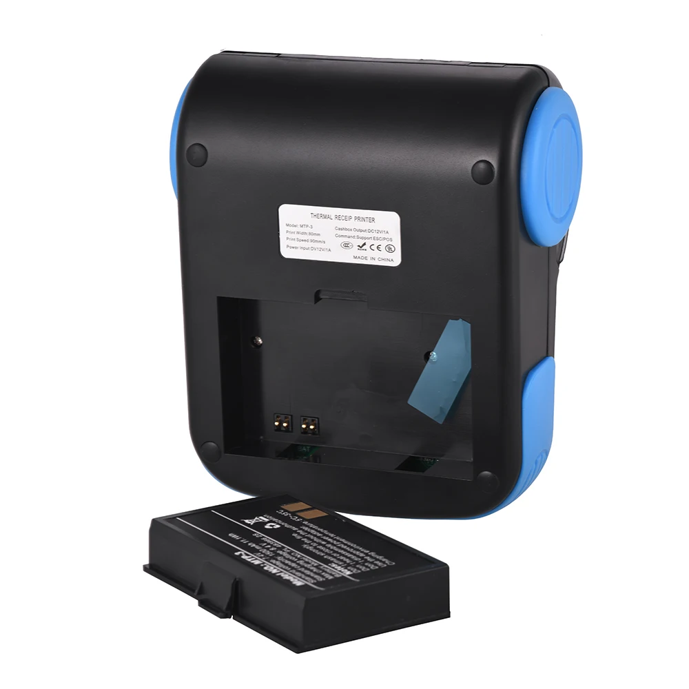 

High Speed 80mm BT Thermal Printer Portable Lightweight Easy to Operate Wireless Connection for Supermarket Ticket Receipt Print