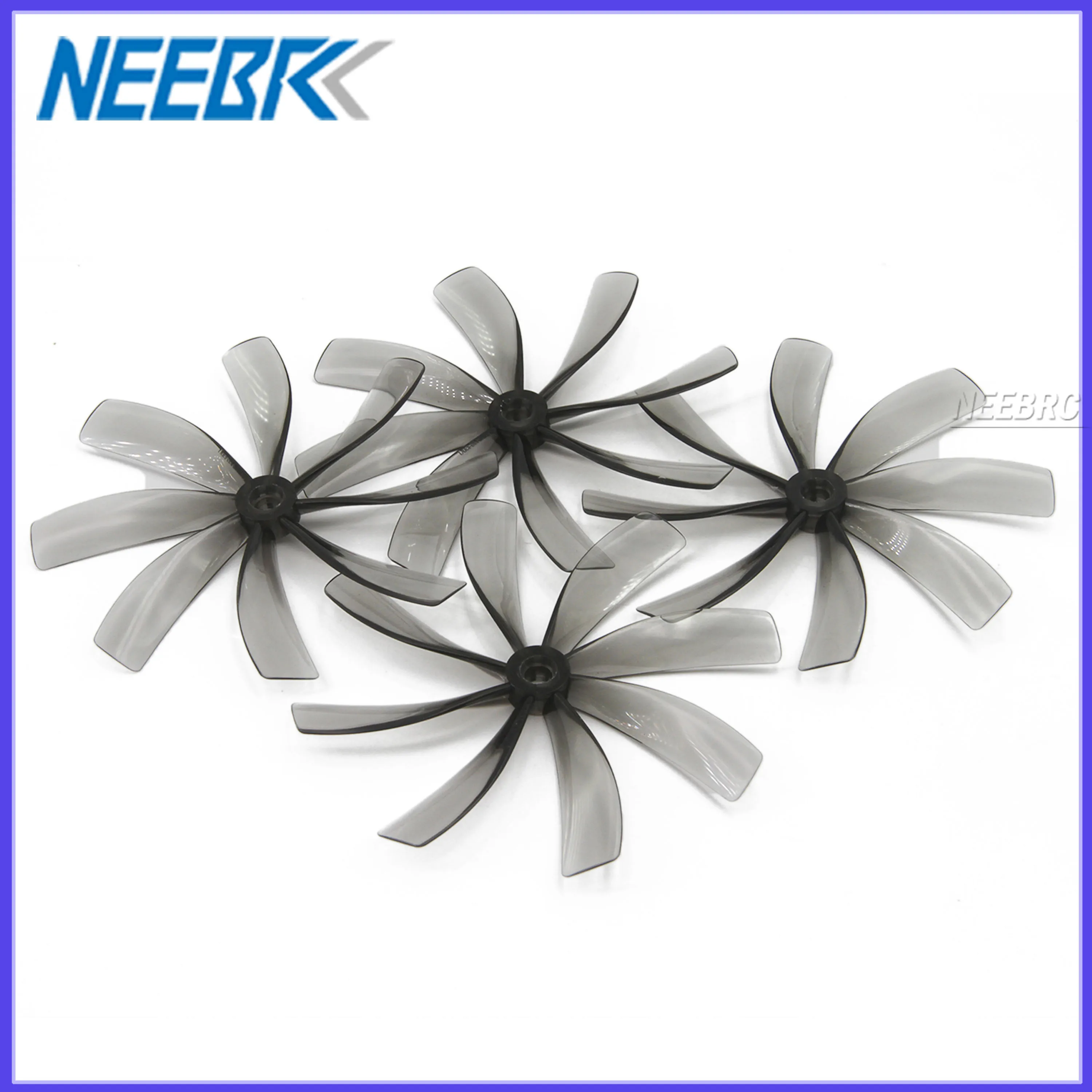 4Pairs NEEBRC 3.5inch 89mm 8-Blade 2CW&2CCW PC Propeller for FPV Racing Drone Freestyle Protek35 Cinelog35 Cinewhoop Duct Parts