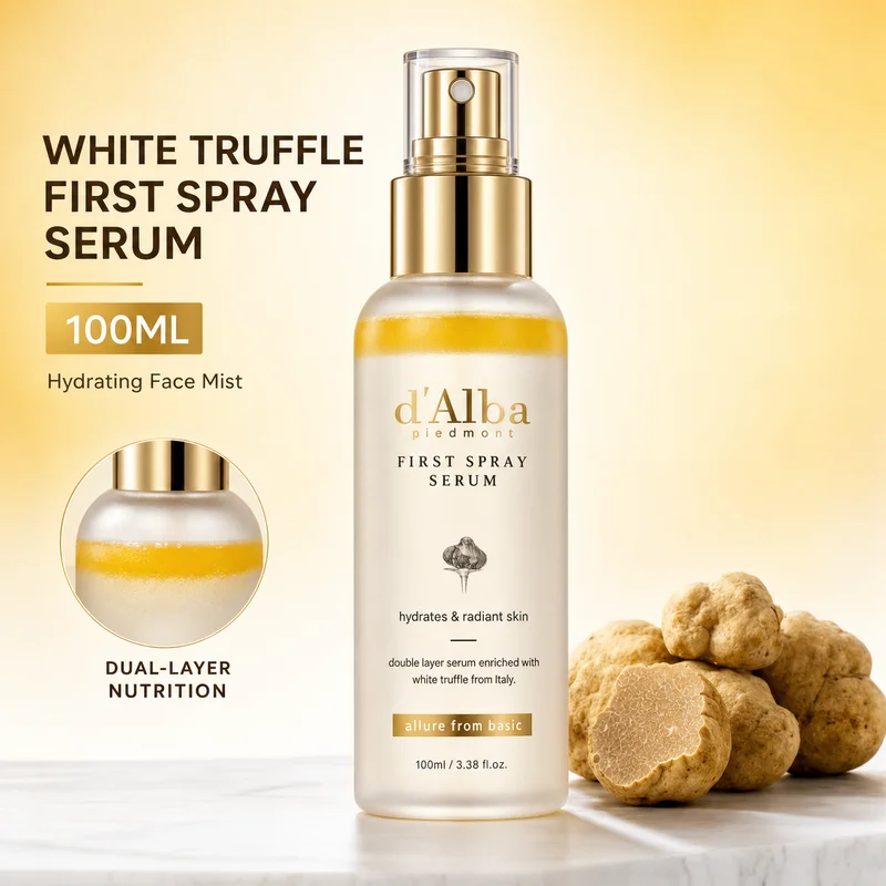 Silk Press Serum - Spray Essência Facial com Trufas Brancas