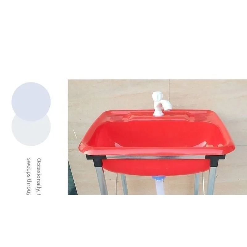 Temporary decorationbracket for waterpool onconstructioite, washbawith movable and temporary plastic kitchen sdecoration