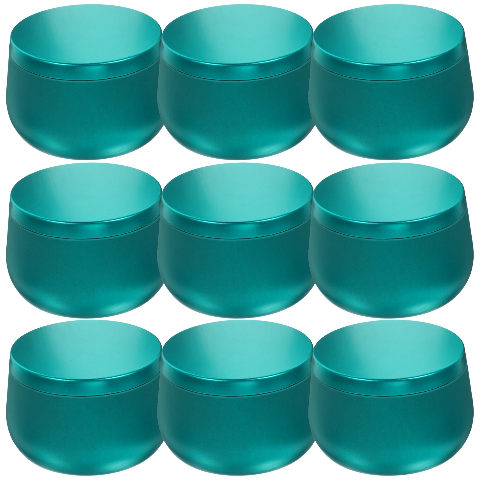 

12pcs Candy Tea Storage Canister Airtight Round Containers Craft Jewelry Beads Gifts Home Decor Tea Can Tin Box