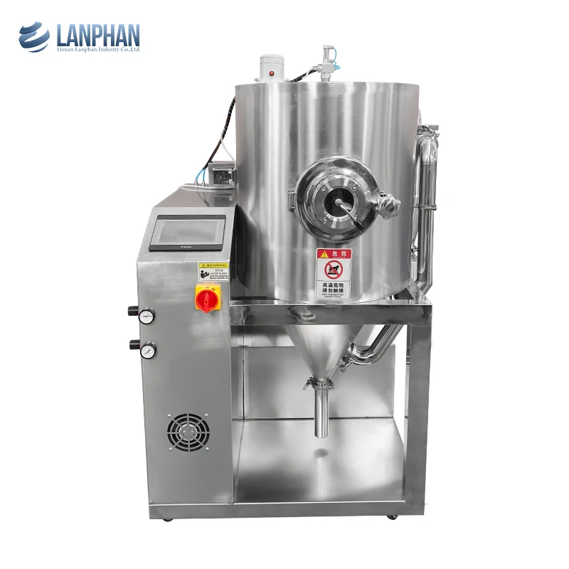 3L/H Large Spray Dryer Pneumatic Atomizer For Organic Solvent Liquid Juice Herb Powder