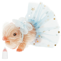Mini Silicone Pig Doll Toy with Nursing Bottle and Clothing Accessories Realistic Piggy Doll Desktop Ornaments Kids Holiday Gift