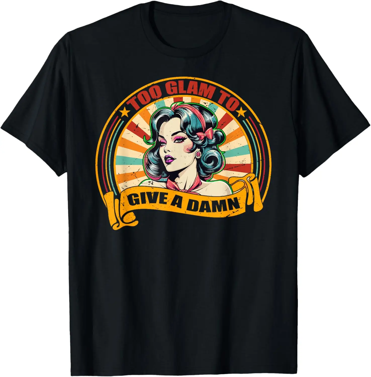 

Glamorous Women Fashion Party Self Confidence T-Shirt