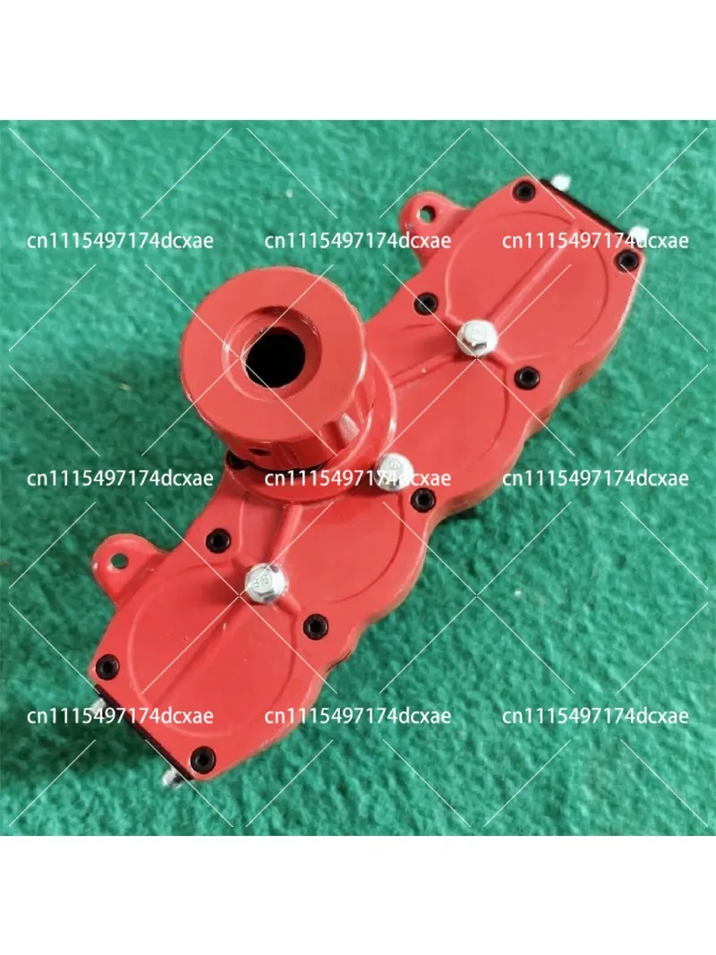 Heavy-Duty Weeding Gearbox Replacement for Orchard & Greenhouse, Anti-Tangle Cultivation Head with Heat-Treated Gears