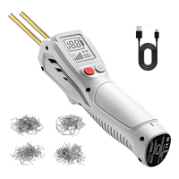 Professional Plastic Welder Kit Cordless with 200PCS Welding Rods & Digital Display Hot Air Welding Gun Fast Heating for Car