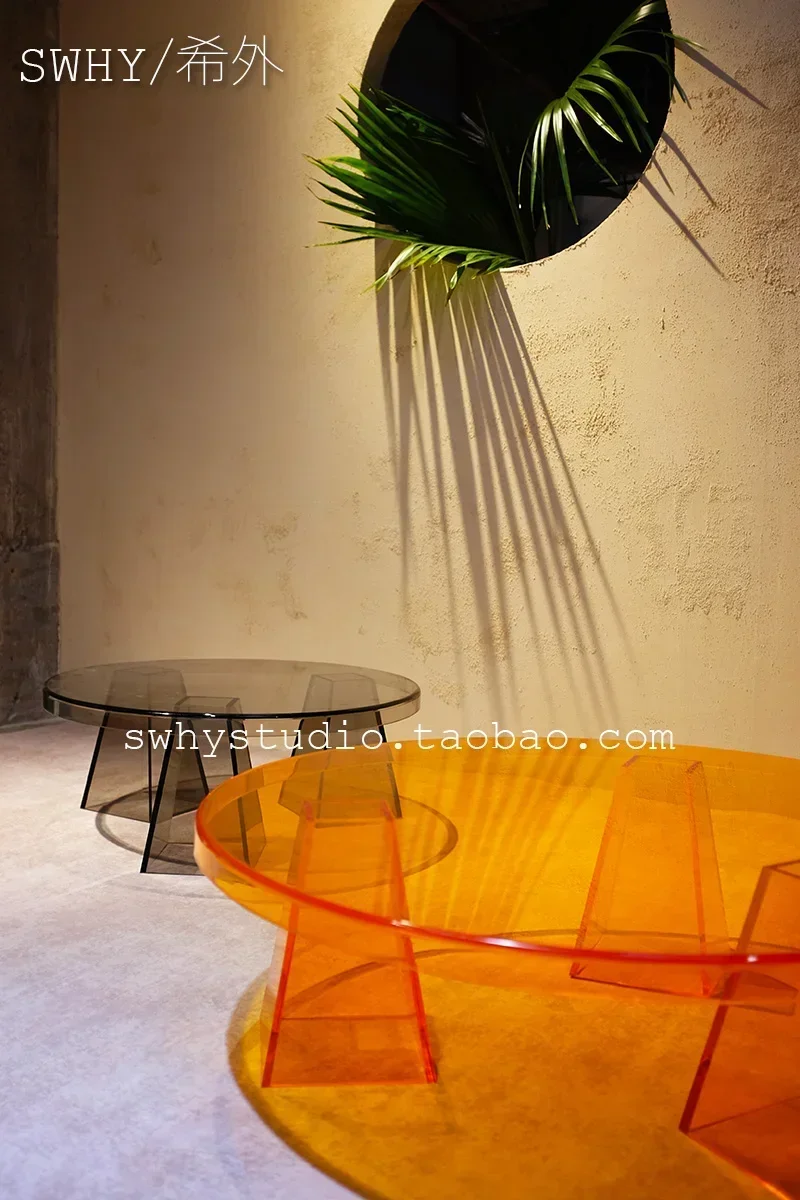 Nordic Creative runder Teetisch Acryl Wohnzimmer