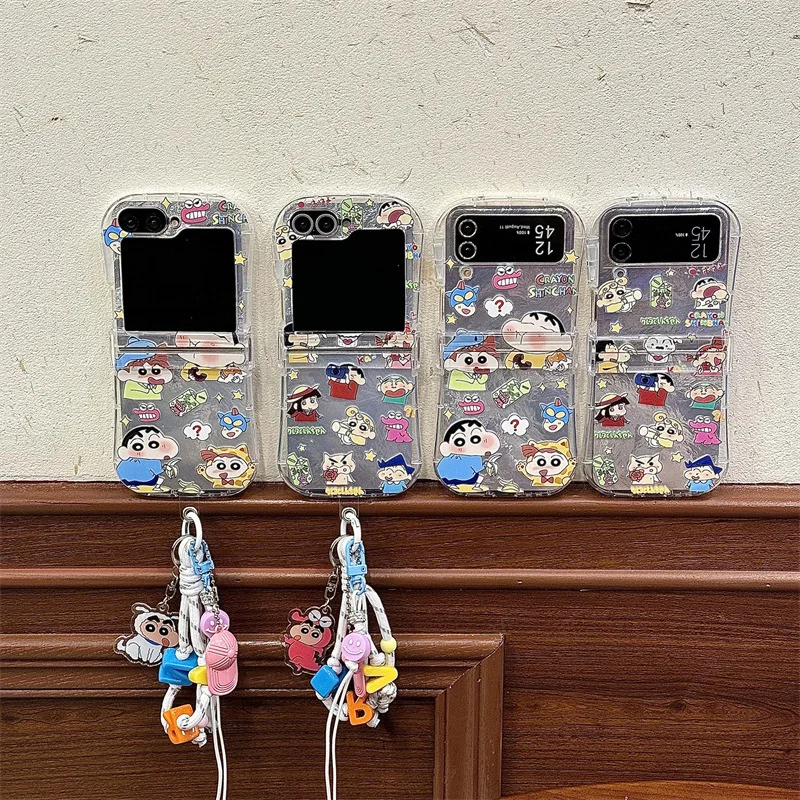 

Cute Cartoon Boy for Samsung Galaxy Z Flip 7 6 5 4 Protective Back Cover for ZFlip5 ZFlip6 ZFlip7 Case Shell