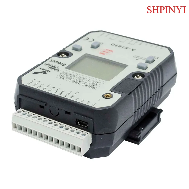 4AI,4DI,4DO Relay Output Distributed RS-485 PLC Controller (A-5189D)