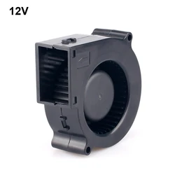 1Pc DC 12V 24V 71mm Centrifugal Blower Fan 7530 Dual Ball Turbo Radiator Fan 75mm Purifier Heatsink Fan 6500r/min