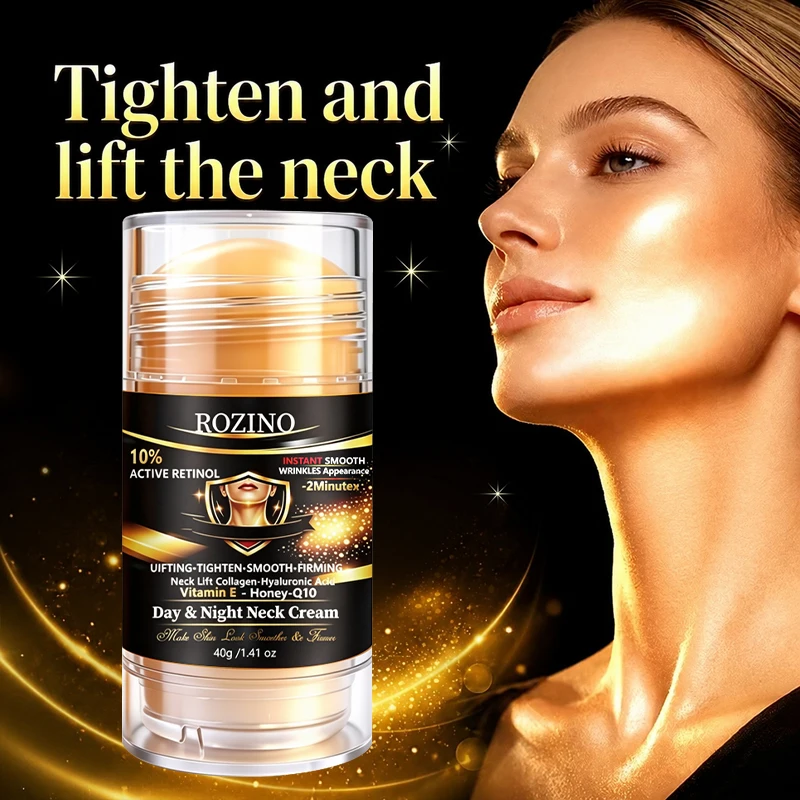 1Pcs/2Pcs/3Pcs Neck Day and Night Moisturizing Care Stick, Suitable for Face and Neck, Day and Night Skincare - Smooths and Softens Skin, Deep Hydration, Gentle Formula Prevents Dryness, Tightens the Skin, Suitable for All Skin Types, Suitable for Both Men and Women, Convenient for Travel, a Must-Have for Autumn and Winter.