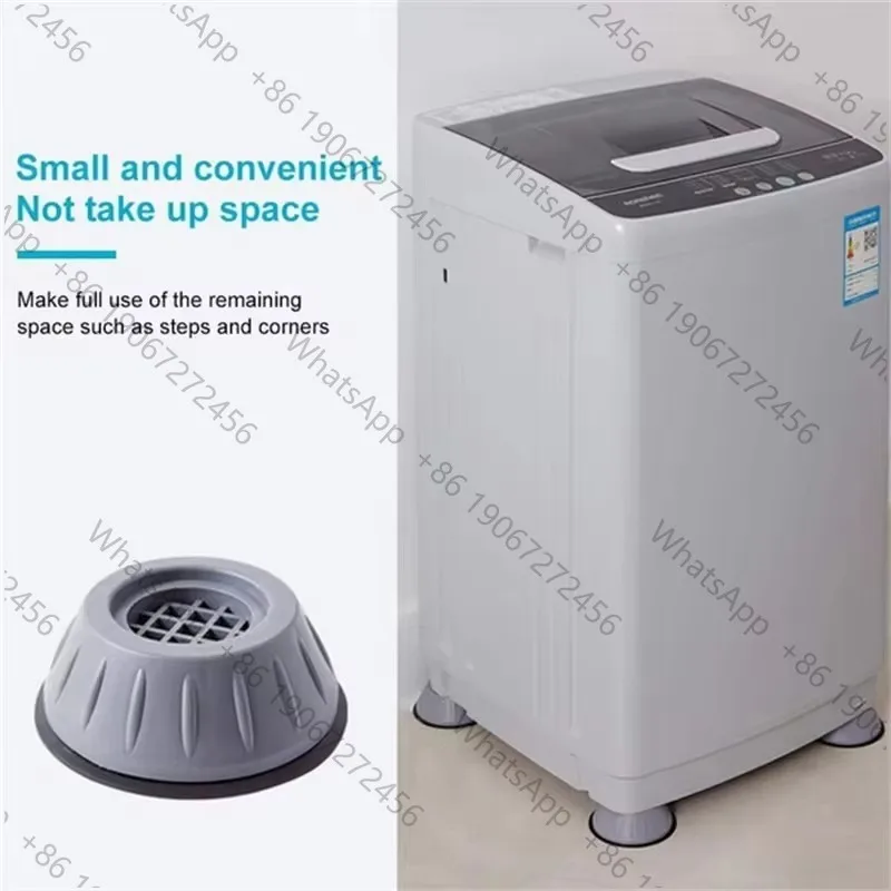 4pcs washing machine Anti Vibration Feet Pads Rubber Mat Slipstop Silent Dampers Washing Machine Refrigerator Furniture Foot Pad