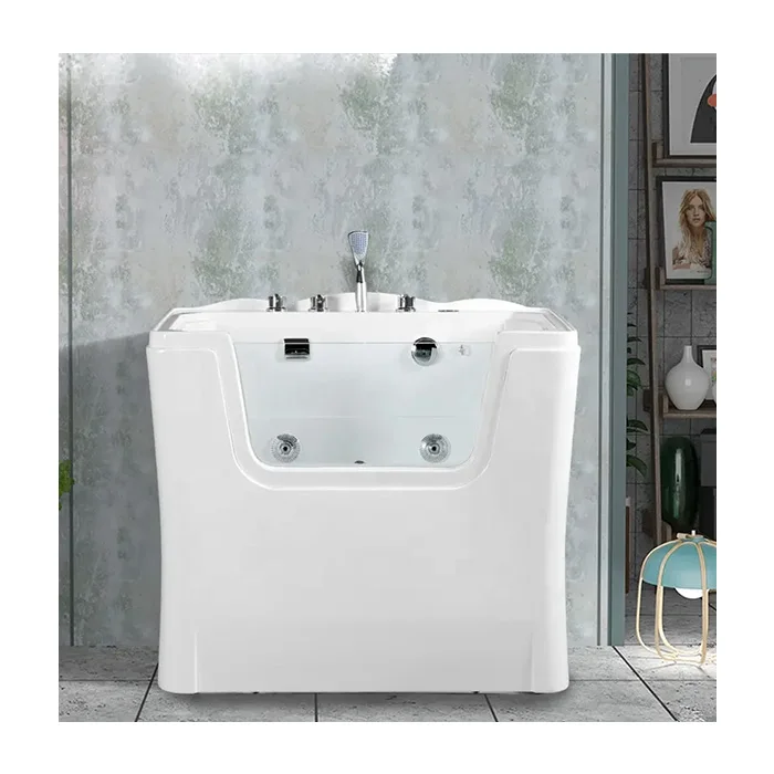 Pujia PJ-7312 hot sale bathing sink animal pool bathtub pet cleaning and grooming   SPA bathtub for cat and dog