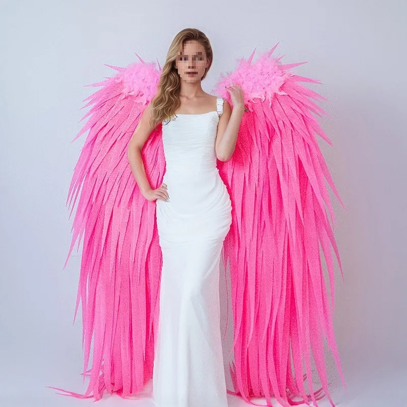 New model feather wings decoration studio photo wings adult photo wedding photo back decoration