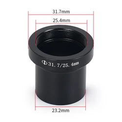 C-Mount Telescope 23.2mm to 25.4mm 31.7mm adapter for Digital Eyepiece Converter to C Interface Astronomical Telescope Adapter