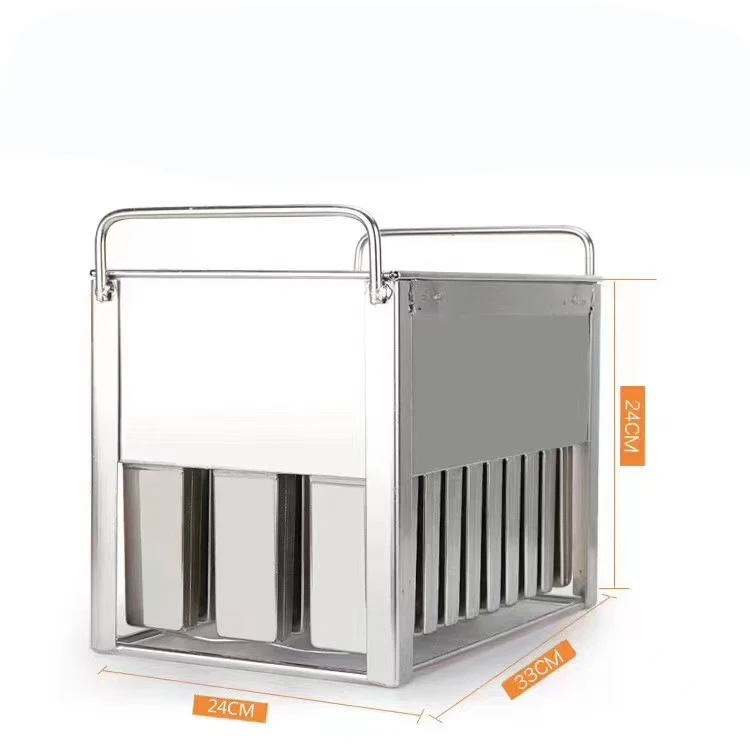 Steel Ice Cream Molds with Holder Lolly Popsicle Freezer Ice Cream Makers Mold Sheet Metal Fabrication Product