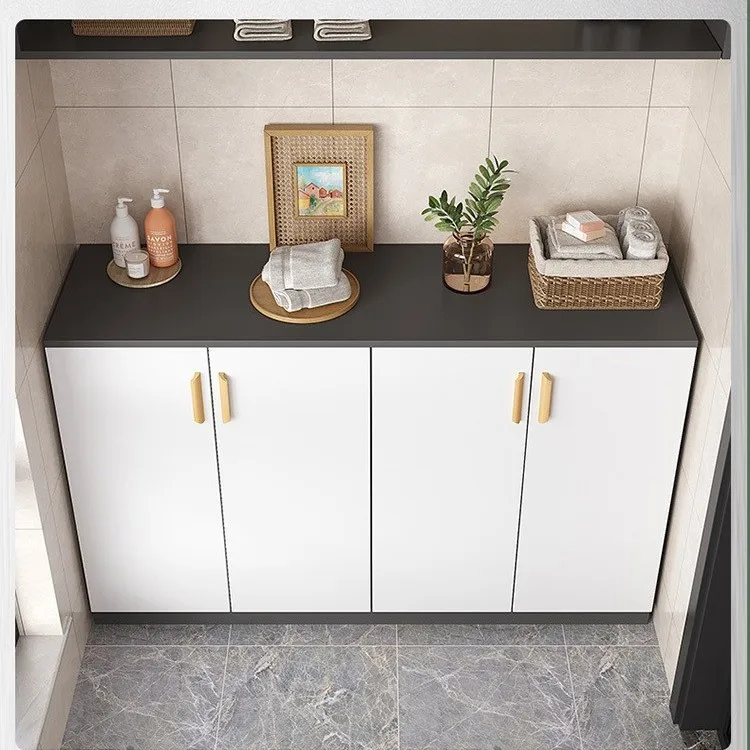 Armadietti da balcone in legno massello, armadietti per corridoi