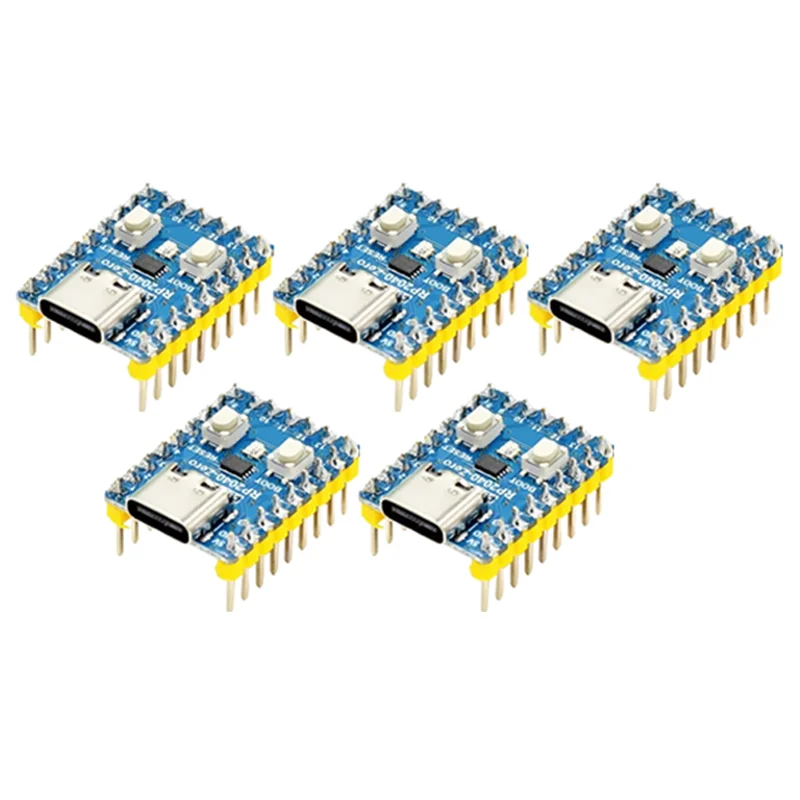 

Leading-RP2040-Zero микроконтроллер PICO макетная плата для Raspberry Pi RP2040 двухъядерный Cortex M0 + процессор 2 МБ флэш-памяти