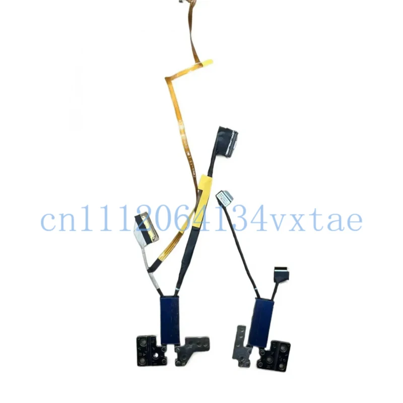 

New for Galaxy Book Flex NP 930QCG 950QCG Laptop LCD Screen Shaft Hinges Axis Set With Cable 0.1