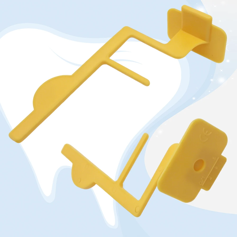 Digital Dental X Ray Sensor Positioner with Ergonomic Bite Block for Intraoral Radiographic Imaging