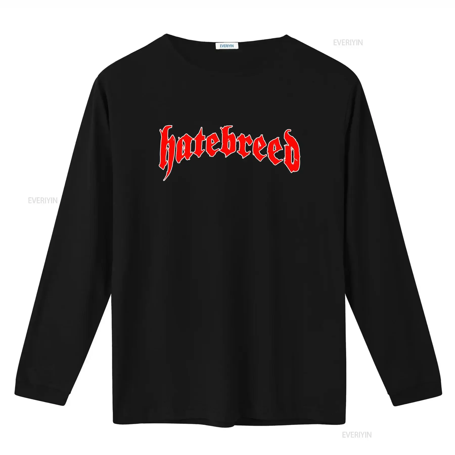 Hatebreed Band T Shirt Double Sided Design Under The Knife Style vintage Washed graphic Slightly streetwear Breathable fashion