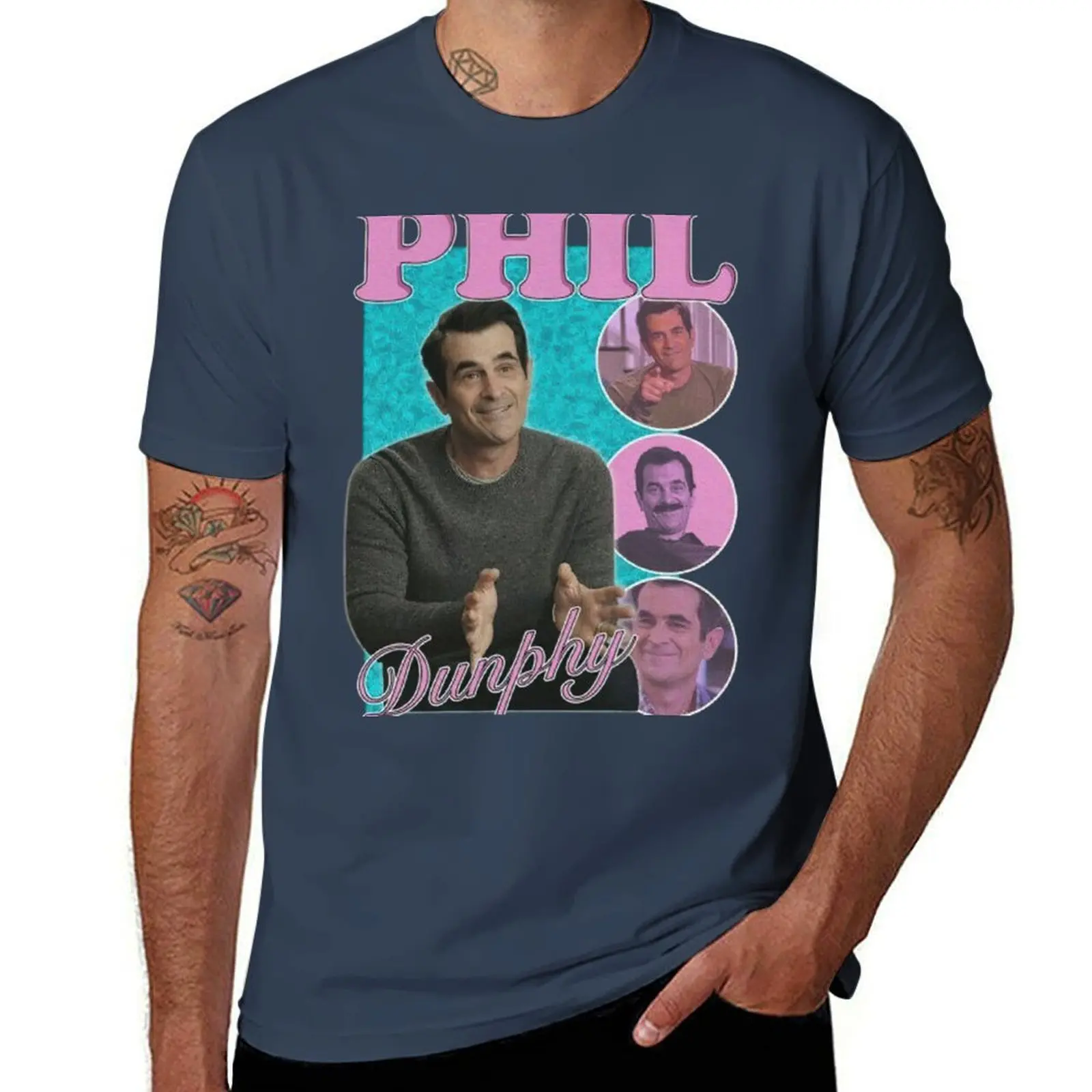 10mb Vintage Phil Dunphy Homage Bootleg, Phil Dunphy T-shirt - Sweatshirt, Phil Dunphy Modern Family T-Shirt