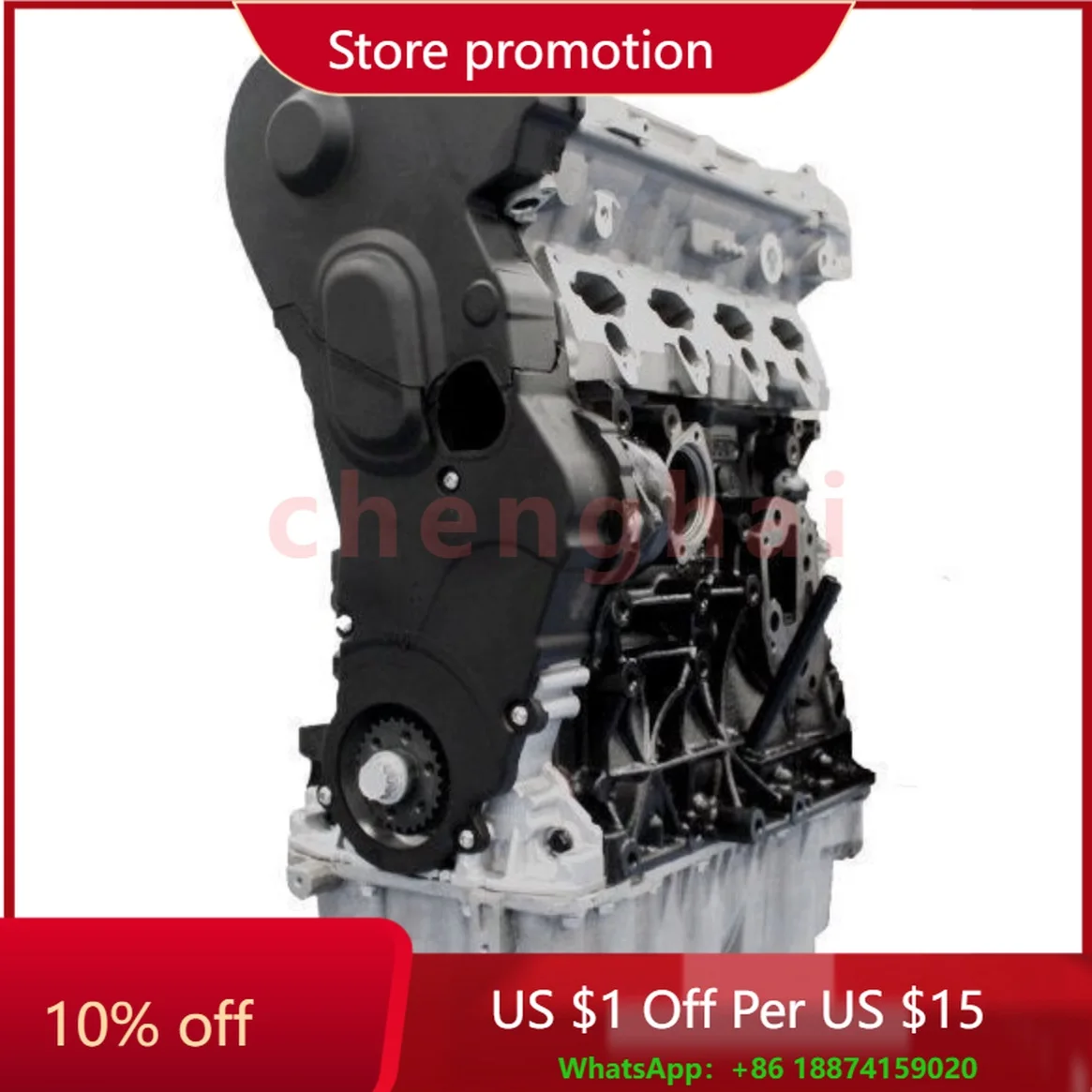 2.0TFSI  EA113 engine for  Volkswagen  Audi gasoline  2.0 BPJ BGB BUL BWE CDL Engine 06F100098A