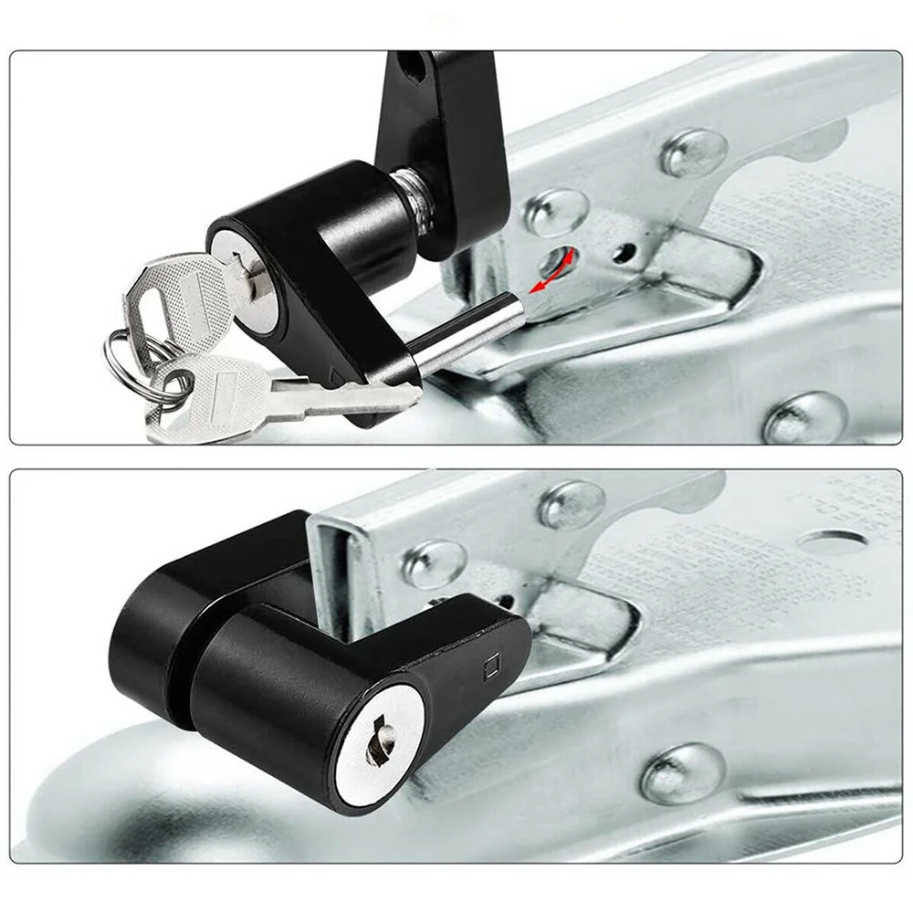 Trailer Hitch Coupler Lock 1/4\