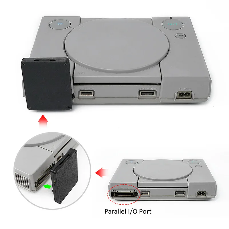 PS1 Optical Drive Simulator Retro Game Accessories Upgrade Version