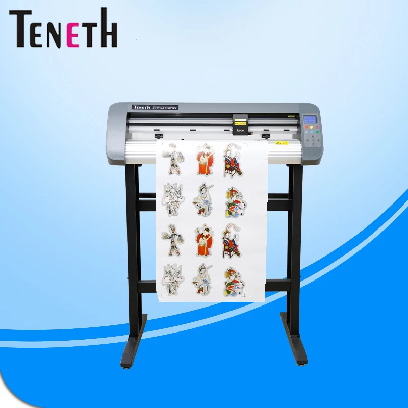 Desktop vinyl cutter plotter T24, 63cm wide sticker cutting plotter , Reflective film cutting plotter