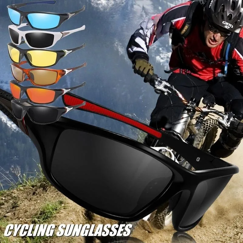 Neue Outdoor Radfahren Schutz Sonnenbrille Mountainbike Wandern Camping Golf UV400 Sportbrille für Männer und Frauen