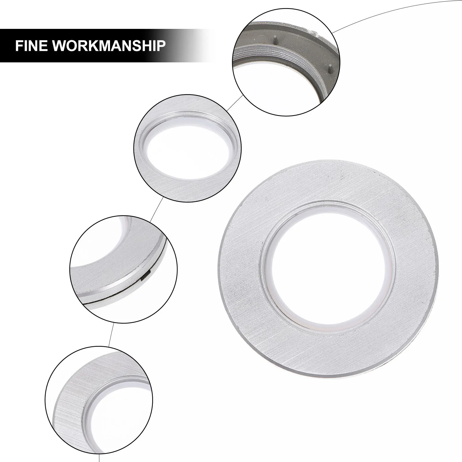 

50Pcs Curtain Hanging Ring Strong Bearing Capacity Flexible Safe Material Shower Window Curtains Accessories Curtain Ring