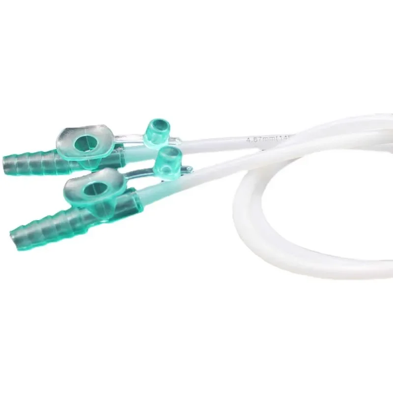 Silicone suction tube bag is suitable for everyone. It is soft and does not harm the airway. The suction device is universal