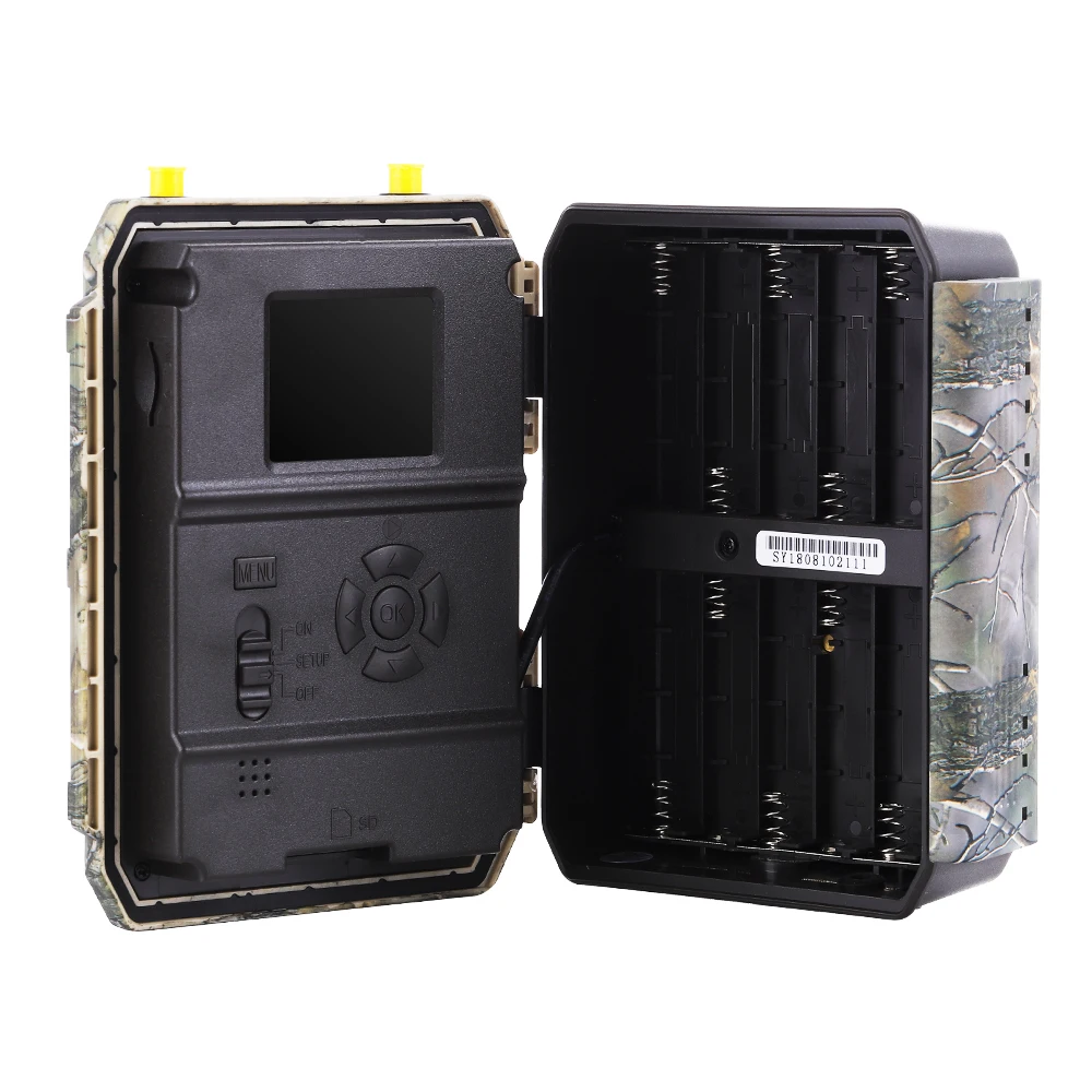 Fast Trigger IP66 Waterproof Night Vision Photo Trap Camera 1080P Cellular Trail Cam