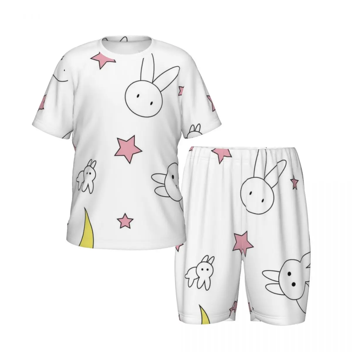 Sailor Moon New Summer Plus Size 4XL Pajamas Set for boys girls Nightwear