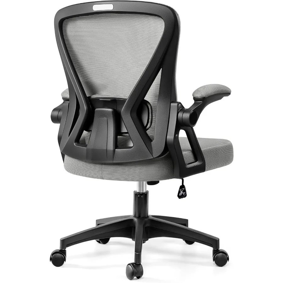 

Офисный стул, эргономичные домашние компьютерные стулья, удобный дышащий сетчатый стул с регулируемой поясничной поддержкой, откидные подлокотники Exe