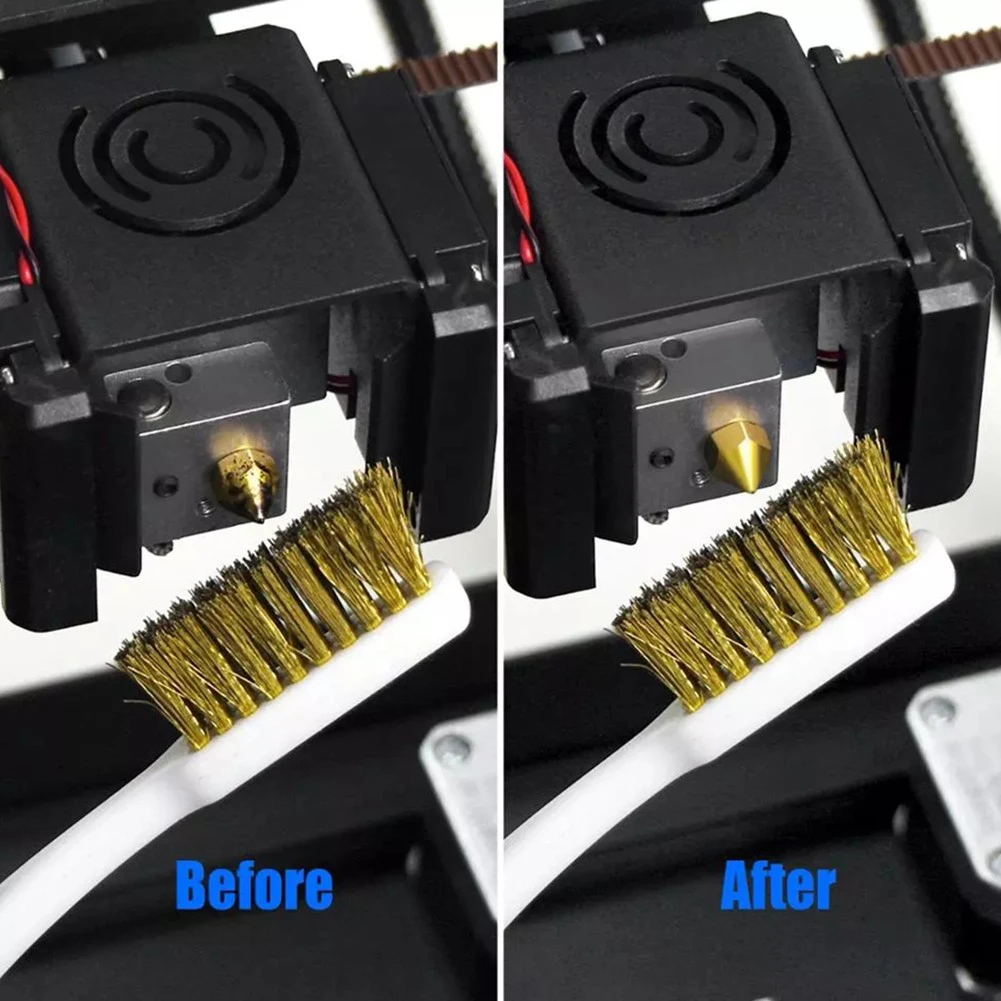 Brass Wire Brush White Plastic Handle Stainless Steel Nylon Metal Rust Dirt Cleaning Polishing Brushes Hand Tools Drop Shipping