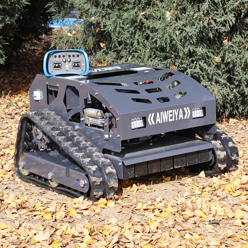 

Customized Chinese Factory Remote Control Lawn Mower Self-propelled Robot Lawn Mower All Terrain Self-propelled for Narrow Area
