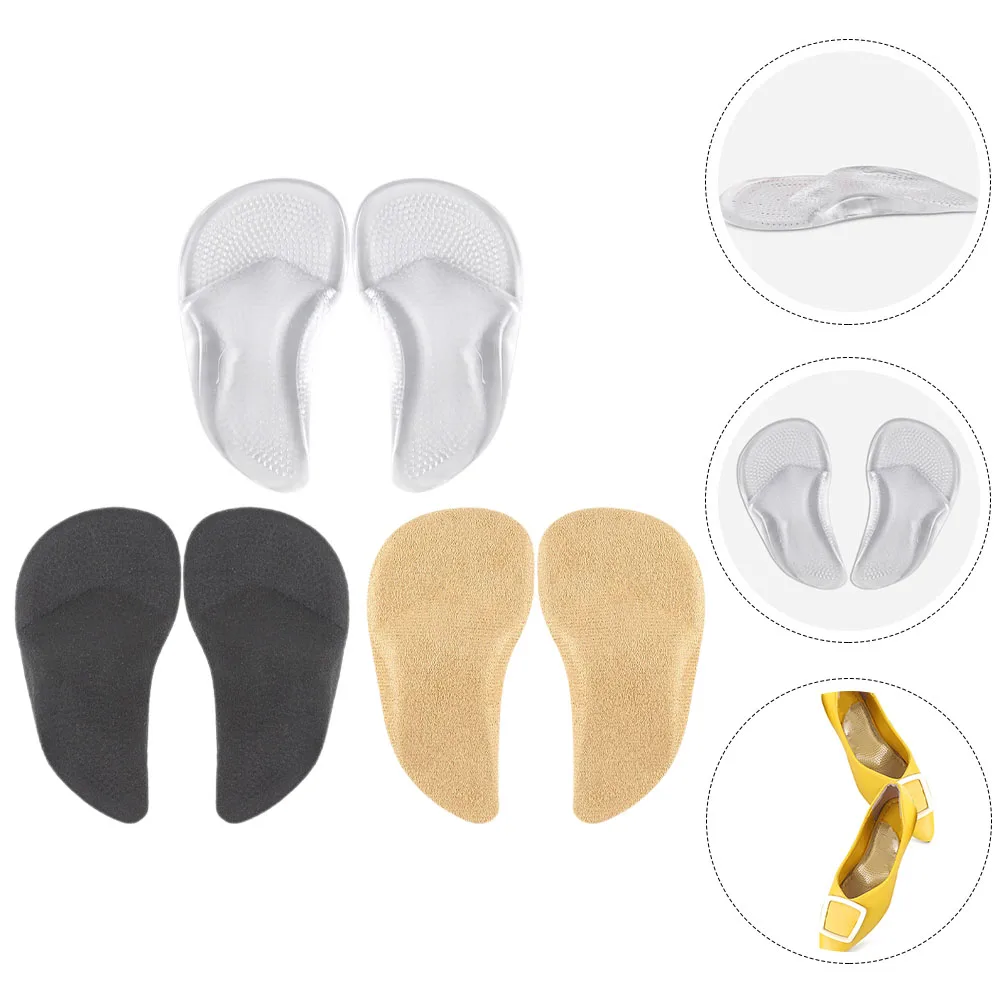 

High Heel Forefoot Women'S Non-Slip Cushion Insoles Support Shoe Inserts Metatarsal Pads Adhesive Foot Protection Pads For