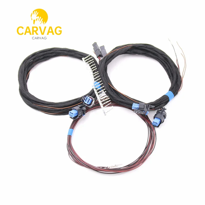 Kessy Door Handle Doorknob Light harness Wire Cable For VW Passat B8 Tiguan MK2 GOLF 7 T-ROC Skoda Kodiaq Superb MK3 Octavia